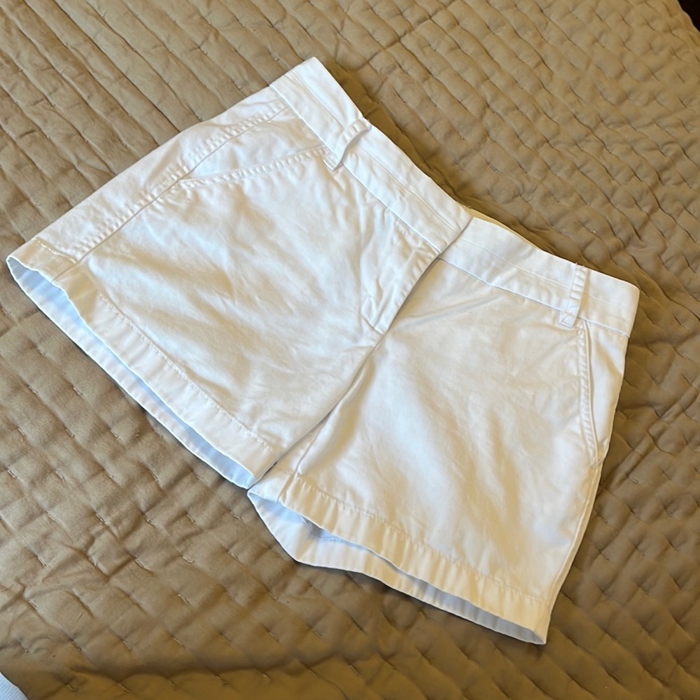 JCrew factory size 2 white shorts